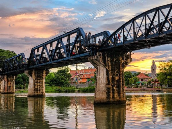 bridge on the river kwai thailand