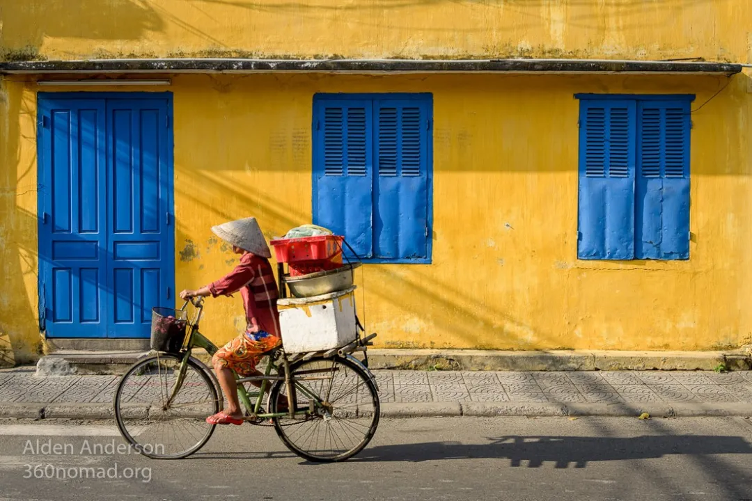 Hoi An Morning Yellow Blue Photography Alden Anderson 1