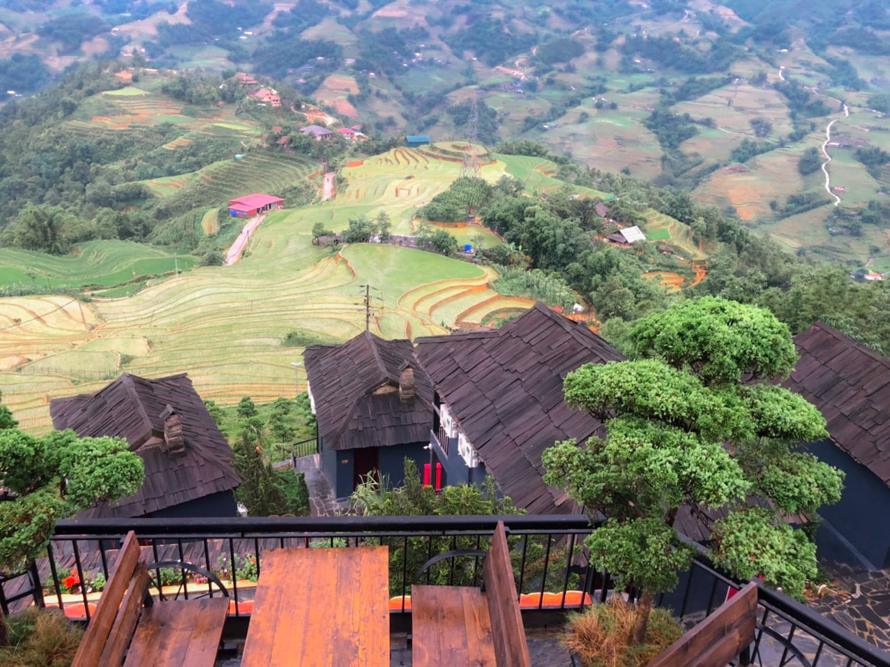 locating the coordinates of the mong village the resort has a peaceful view of sapa 1