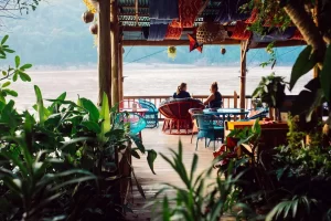 ock pop tok laos silkroad cafe terrace 1