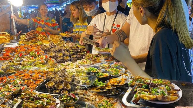 Phu Quoc Night Market in July—covered, cozy, and packed with delicious local eats